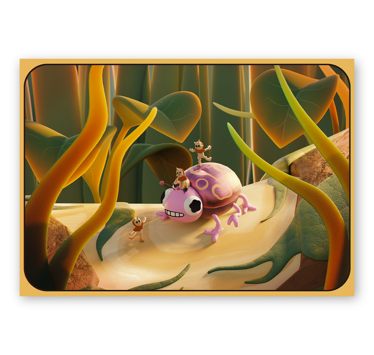 Kritzelbauer – Cartolina "Chäferfescht"