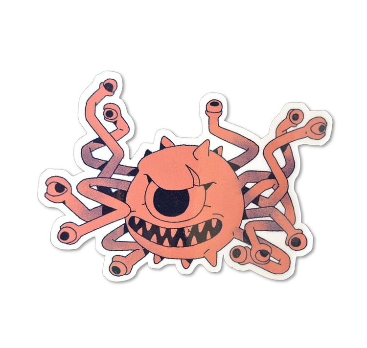 Kritzelbauer – Sticker "Beholder"