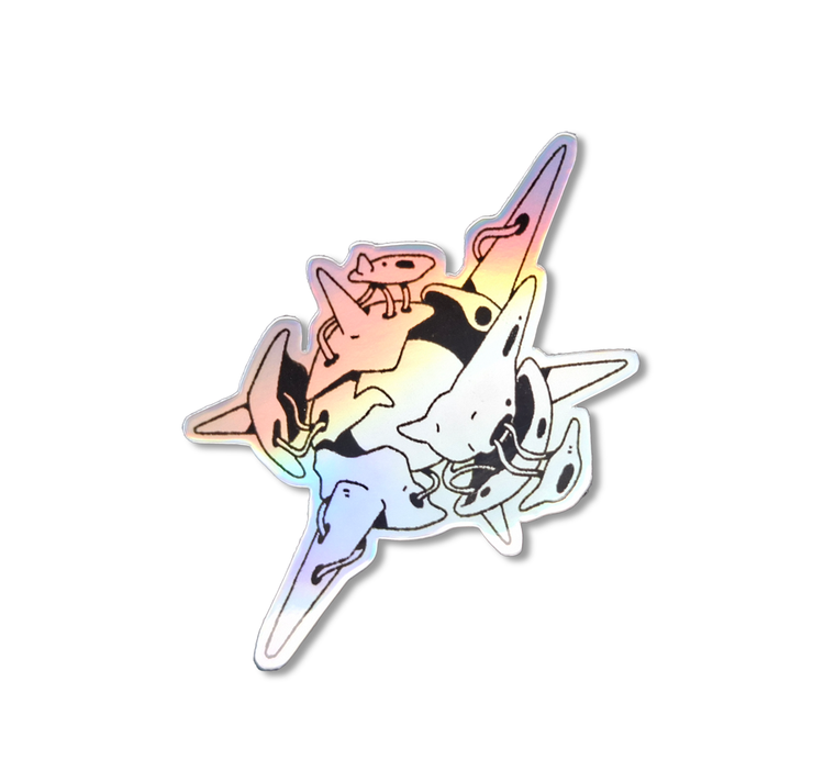 Kritzelbauer – Adesivo “Cometa”