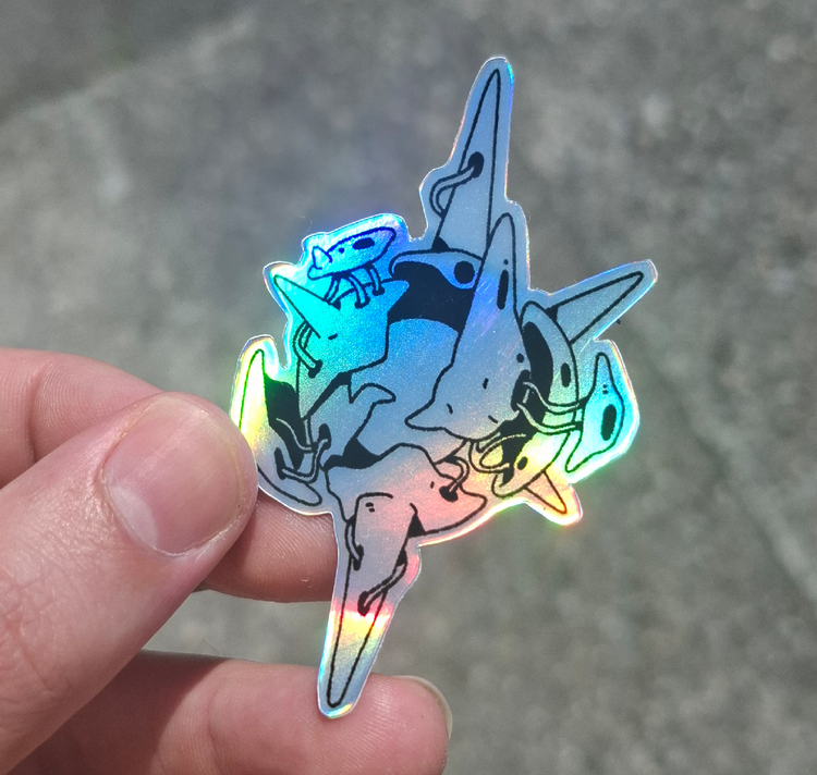 Kritzelbauer – Adesivo “Cometa”