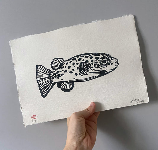 GINNY - Poster "Il pesce palla"