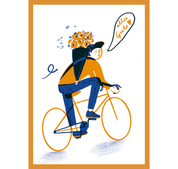 Line Rime - Biglietto di auguri "Tutto il meglio"