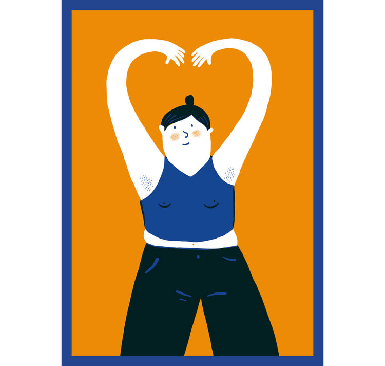 Line Rime - Biglietto d'auguri "Amore"