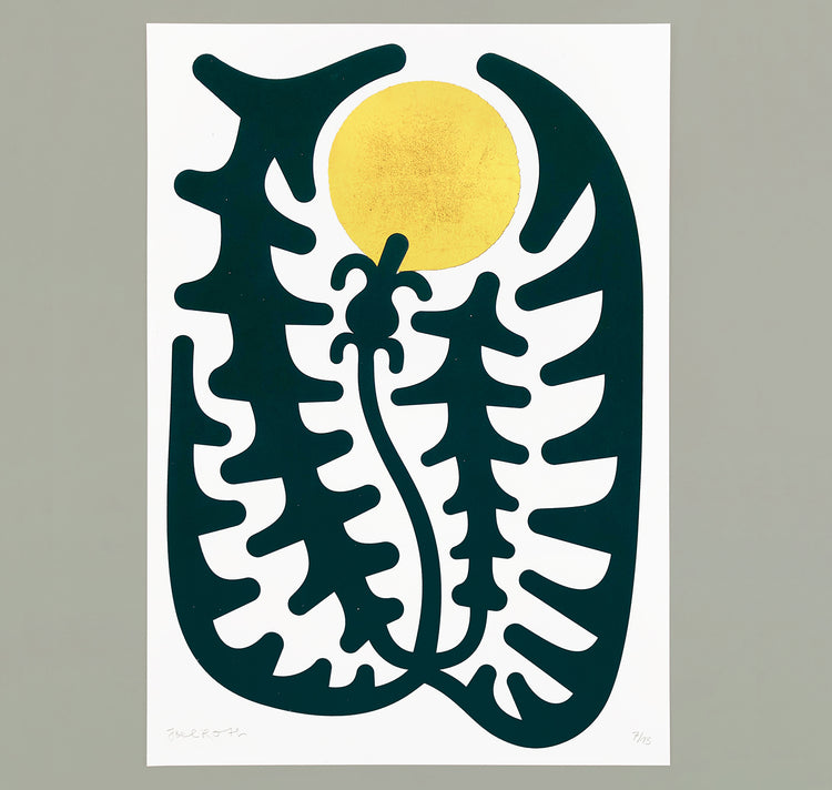 Joël Roth - Poster "Dente di leone" (oro)