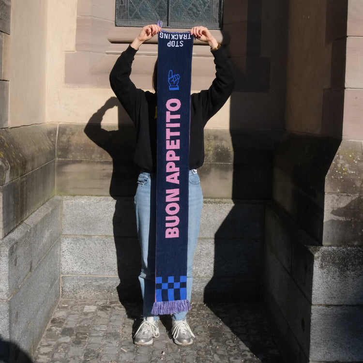 Studio Ciao - Schal "Mangiare Club"