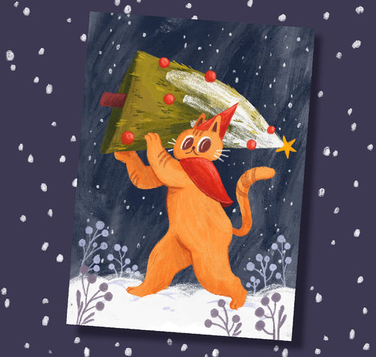 Mavie Steffanina - Karte "XMAS CATS SET"