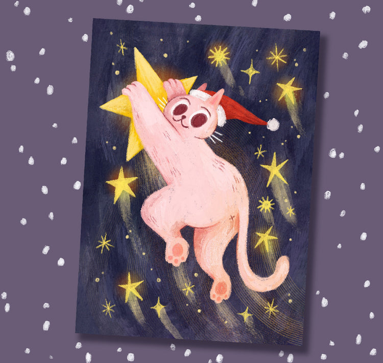 Mavie Steffanina - Biglietto "SET GATTI DI NATALE"