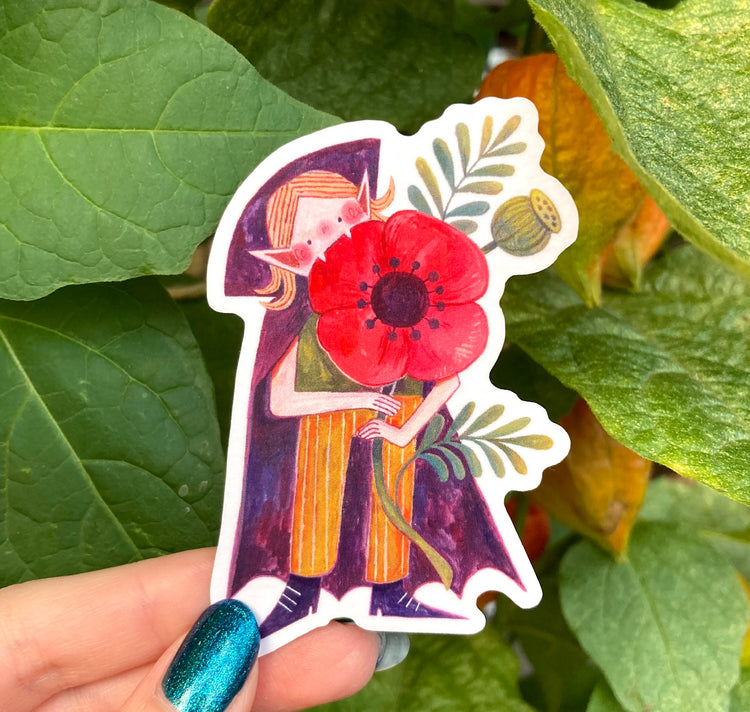 Mavie Steffanina - Sticker "VAMPIRE FLOWER"