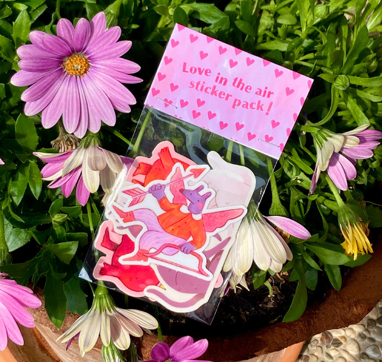 Mavie Steffanina - Sticker Pack "Love is in the air"