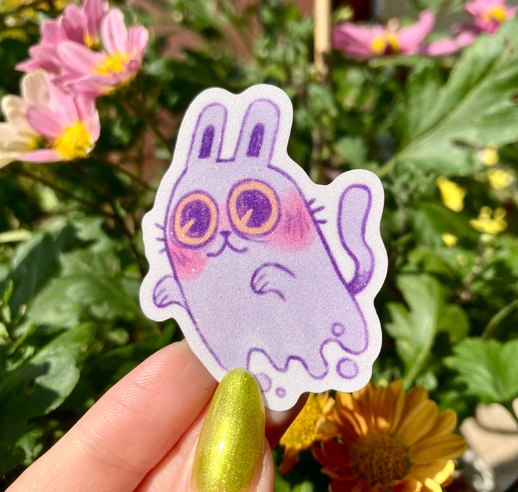 Mavie Steffanina - Adesivo "GHOST KITTY"