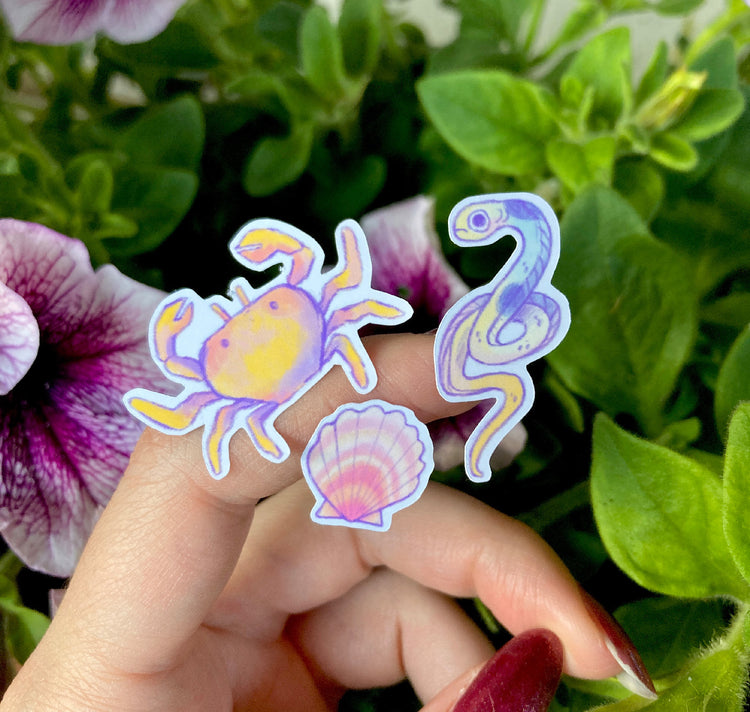 Mavie Steffanina - Stickersheet "Sea Creatures"