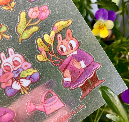 Mavie Steffanina - Foglio di adesivi "Tiny Garden"