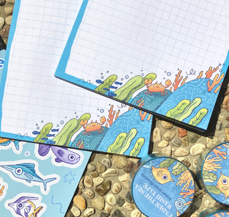 Mavie Steffanina - Blocco note "SOTTO IL MARE"