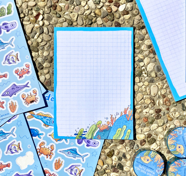 Mavie Steffanina - Blocco note "SOTTO IL MARE"