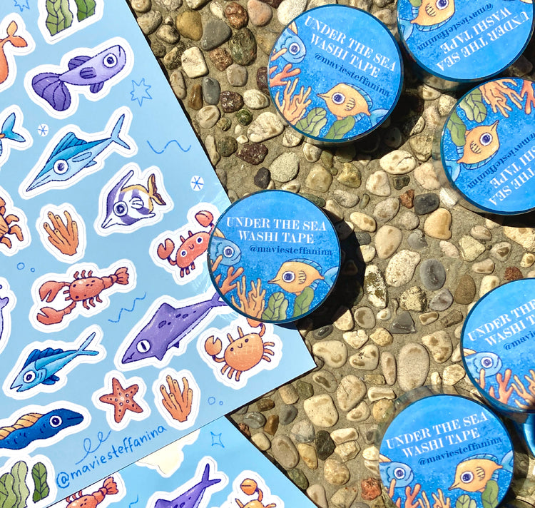 Mavie Steffanina - Washi Tape "FROGGY!"