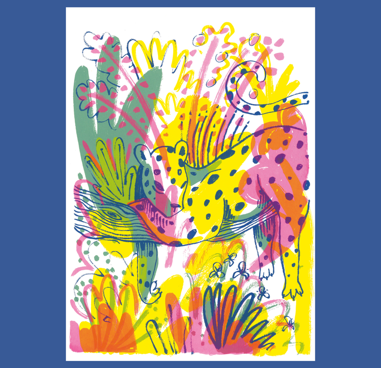 Meret Glausen - Poster "Leopardo"