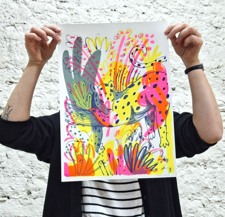 Meret Glausen - Poster "Leopardo"