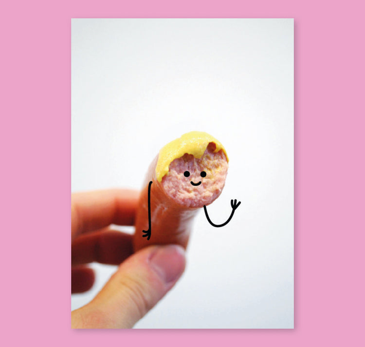 Meret Glausen - Cartoline "Würstli"