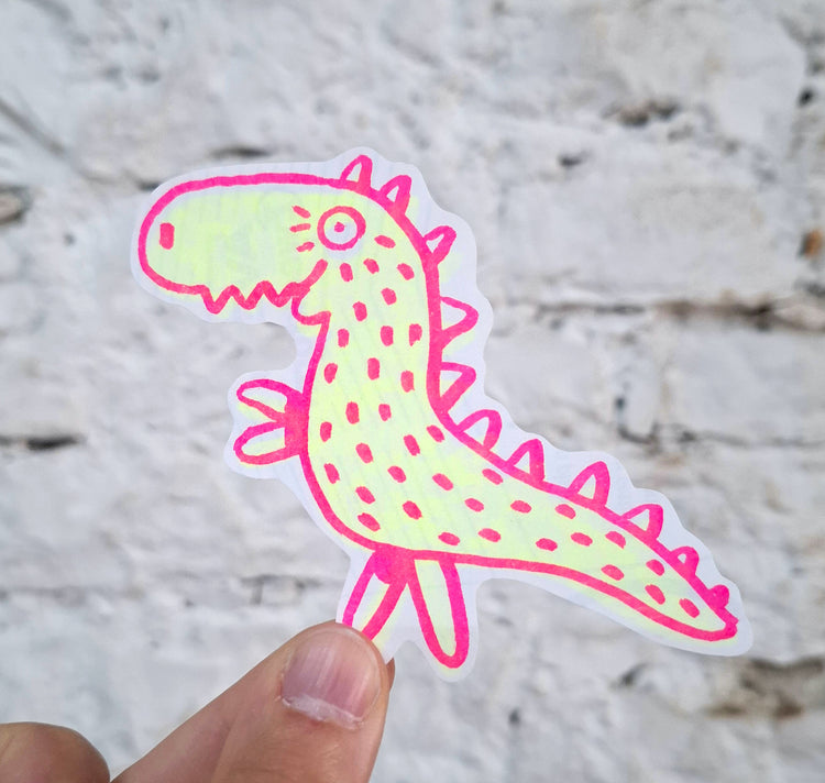 Meret Glausen - Set di adesivi "Dino"