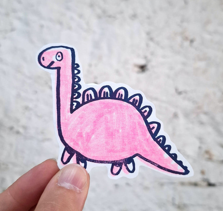 Meret Glausen - Set di adesivi "Dino"