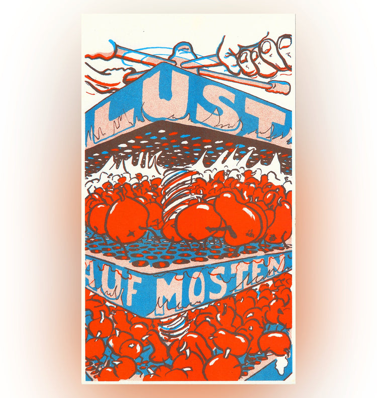 Julian Coester - Karte "Lust auf Mosten"