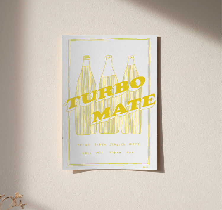 Mucks - Poster "Turbo Mate"