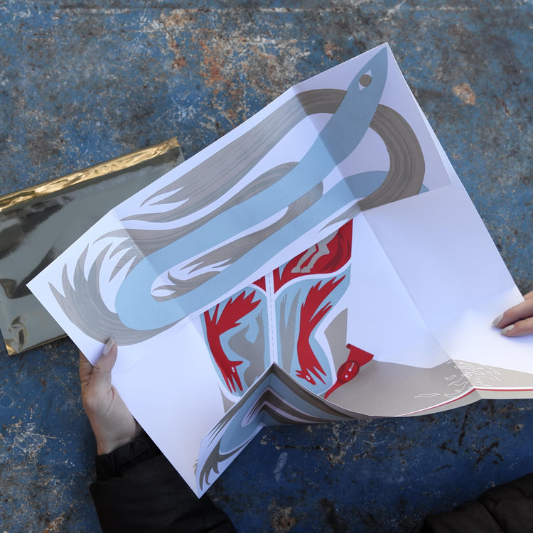 Müscle - Affiche dépliable du Nouvel An 2026