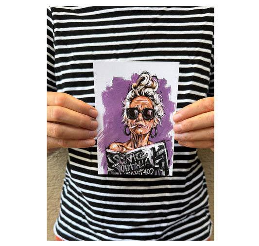 MYLLUA - Karte oder Plakat "Die Not hat ein Ende"