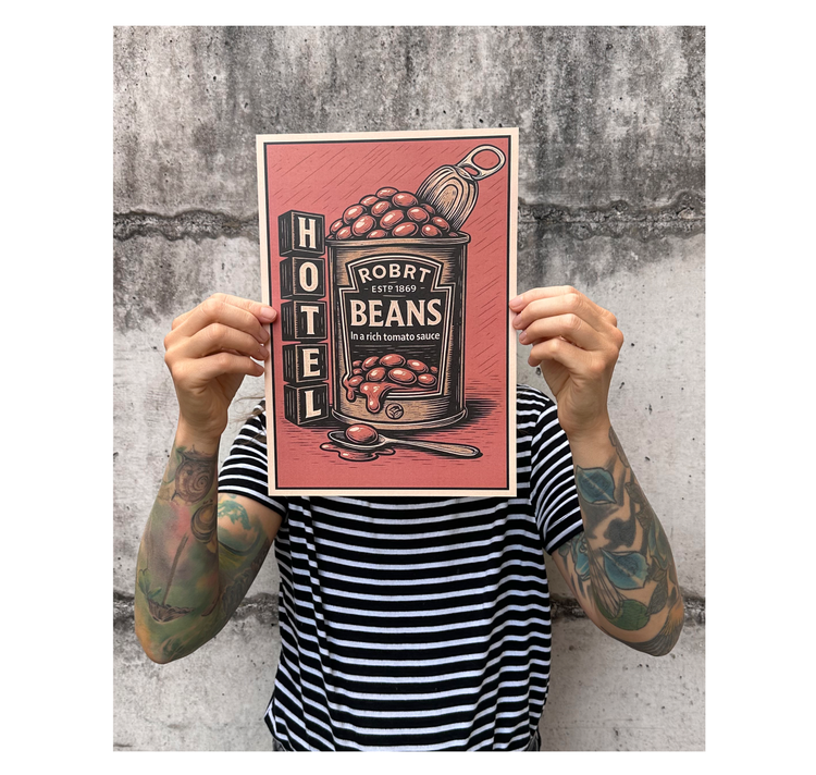 MYLLUA - Karte oder Plakat "In a rich"