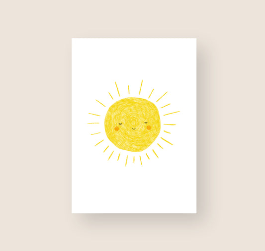 Hartezeiten - Postkarte "Sünnali"