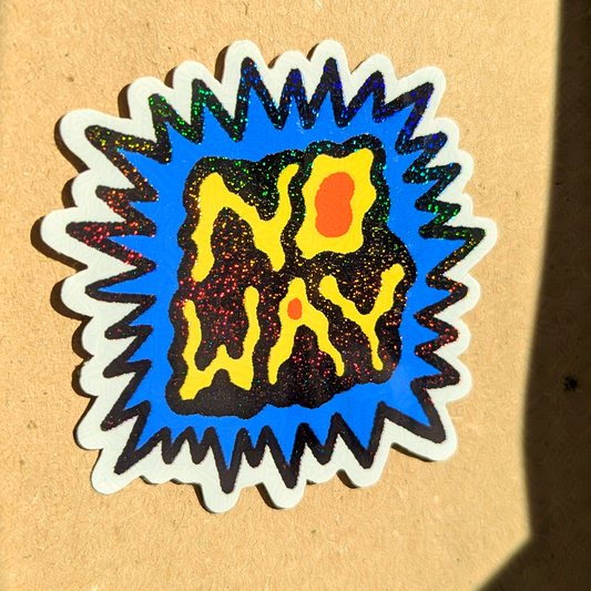 Vivivan - Autocollant « Pas question »