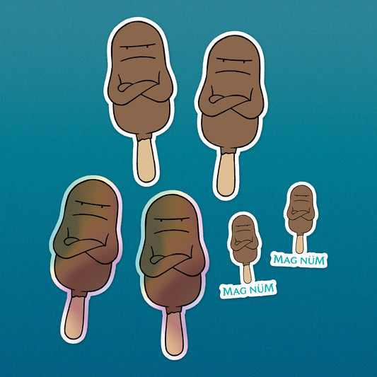 Olivier Samter - Sticker-Set "Mag nüm"