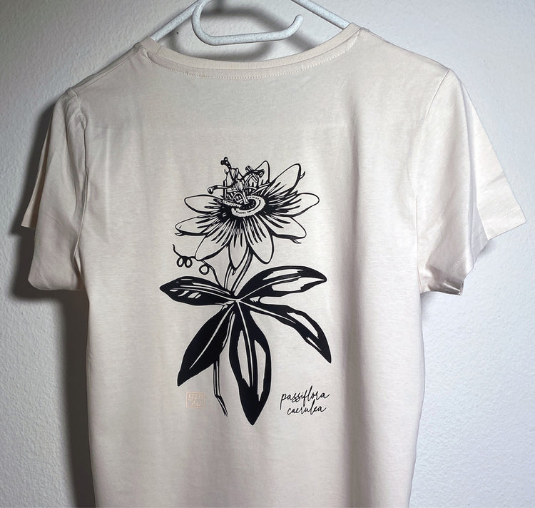 GINNY - Maglietta unica "Passiflora caeruela" per ragazze (M)