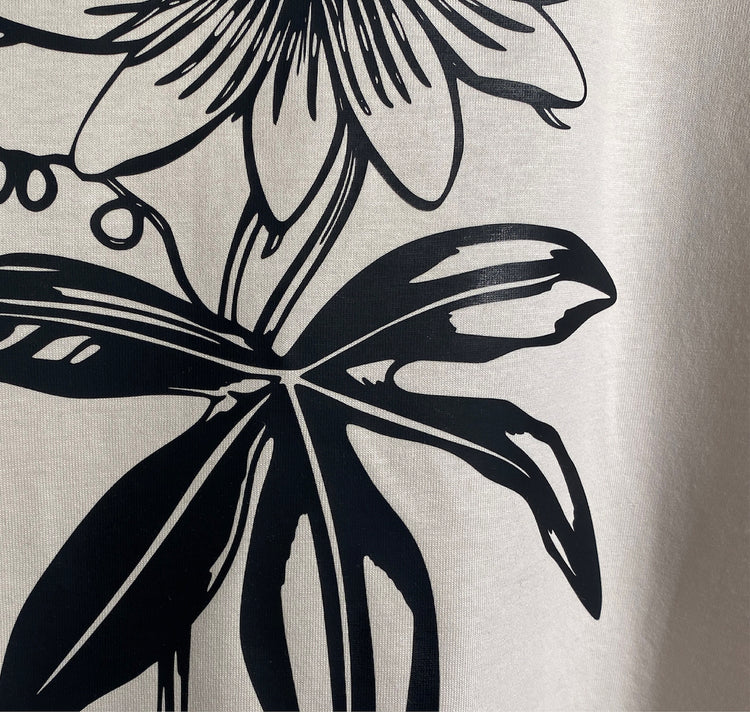 GINNY - Maglietta unica "Passiflora caeruela" per ragazze (M)