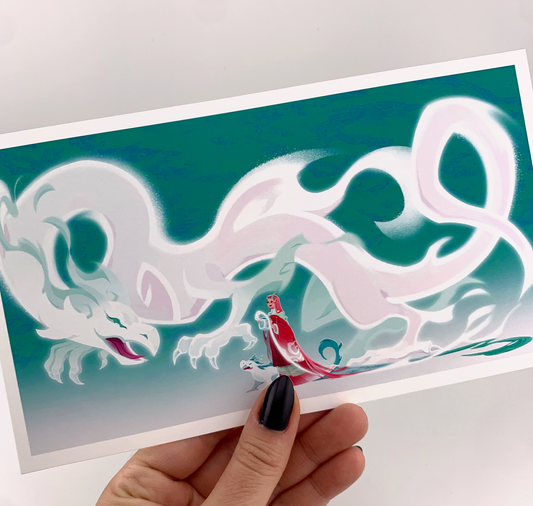 Pim Poli - Plakat "Teadragon"