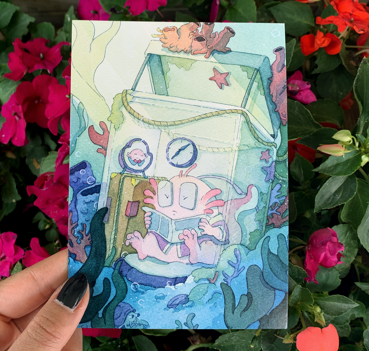 Pim Poli - Carta "Axolotl"