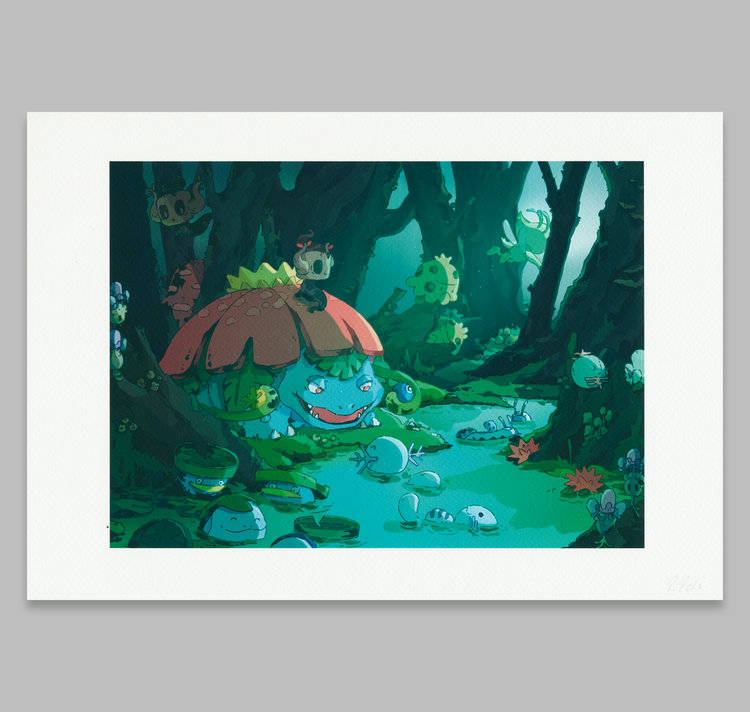 Pim Poli - Poster "La palude"