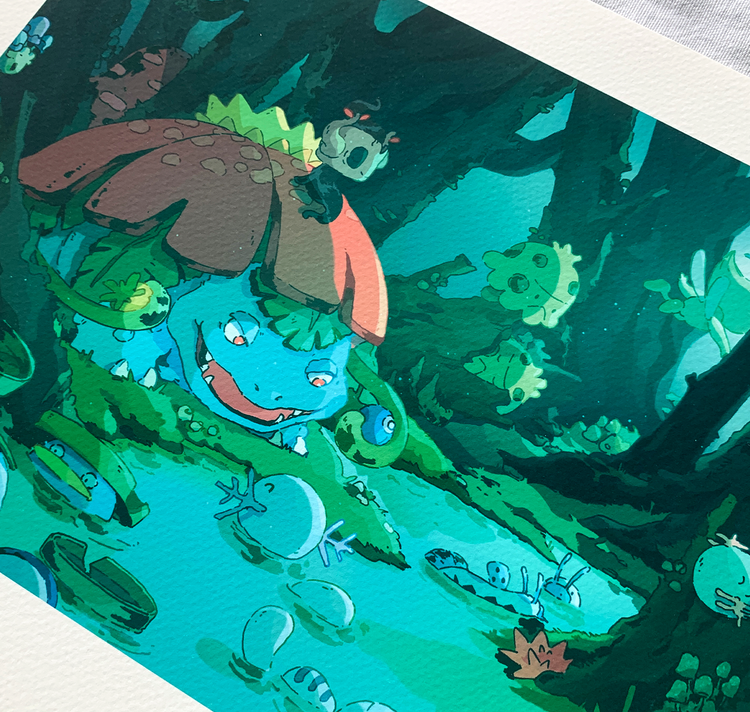 Pim Poli - Poster "La palude"