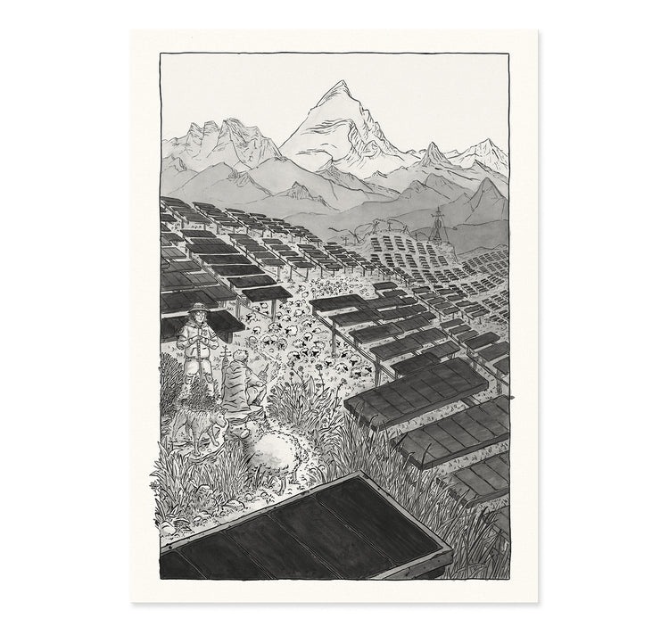 Hyperraumverlag - Poster "Pecora solare"