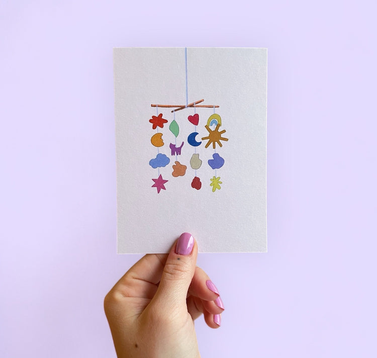 arion illustrated - Cartolina "Mobile"