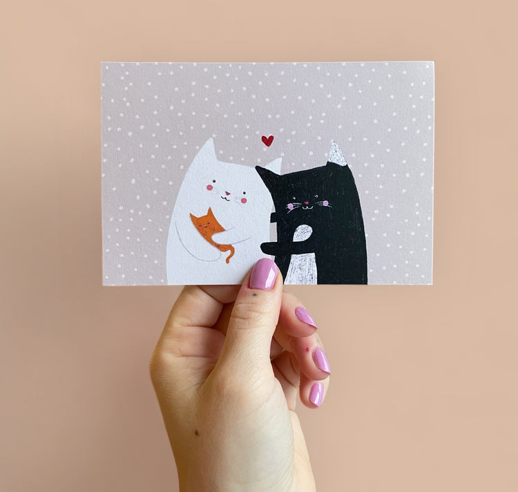 arion illustriert - Postkarte "Baby Büsi"