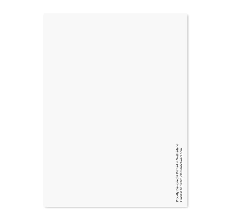 Clarissa Schwarz - Cartolina "Il lupo e la ragazza"