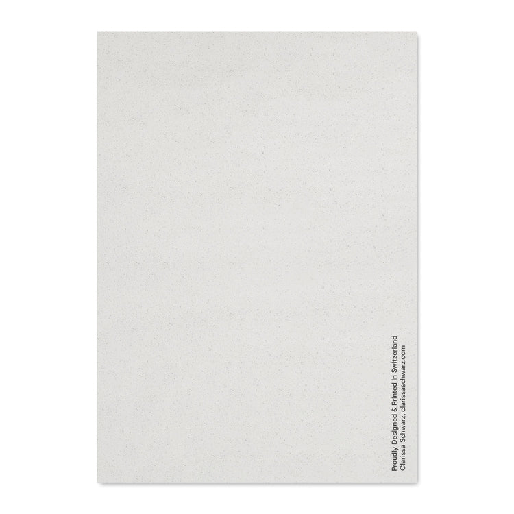 Clarissa Schwarz - Cartolina "Renna sul tetto"