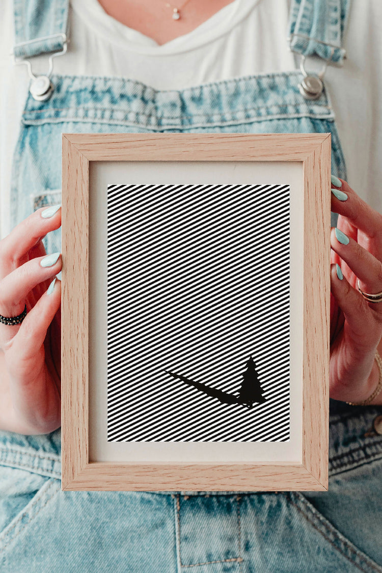 Clarissa Schwarz - Cartolina "Abete"