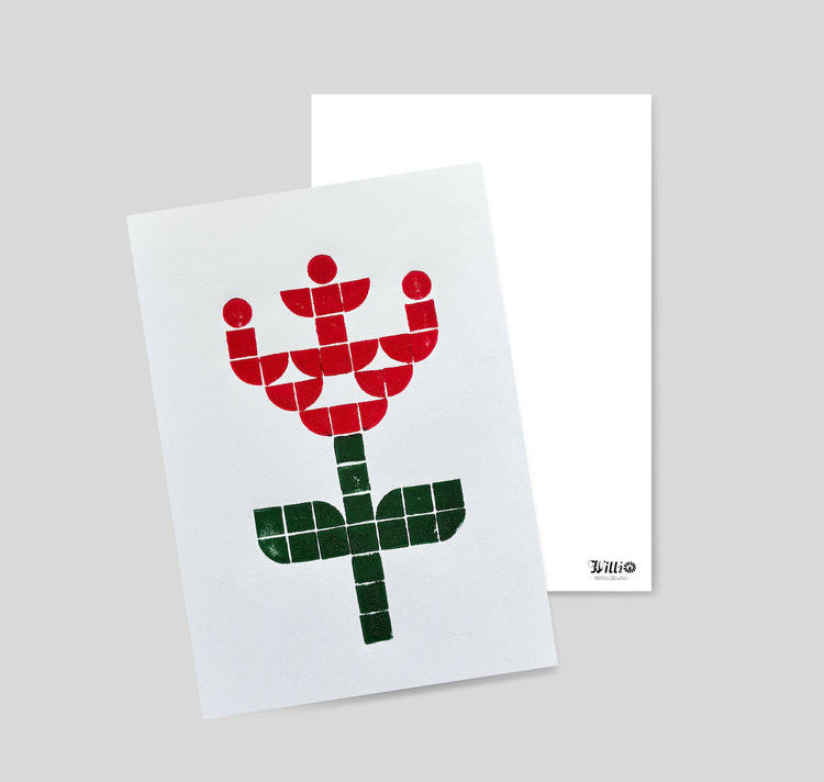 Willio Studio - Karte "Tulpe"