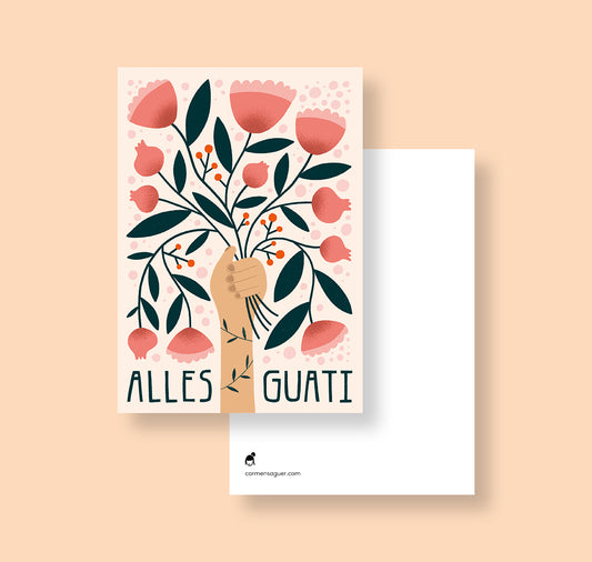 Carmen Saguer - Postkartenset "Glückwünsche"