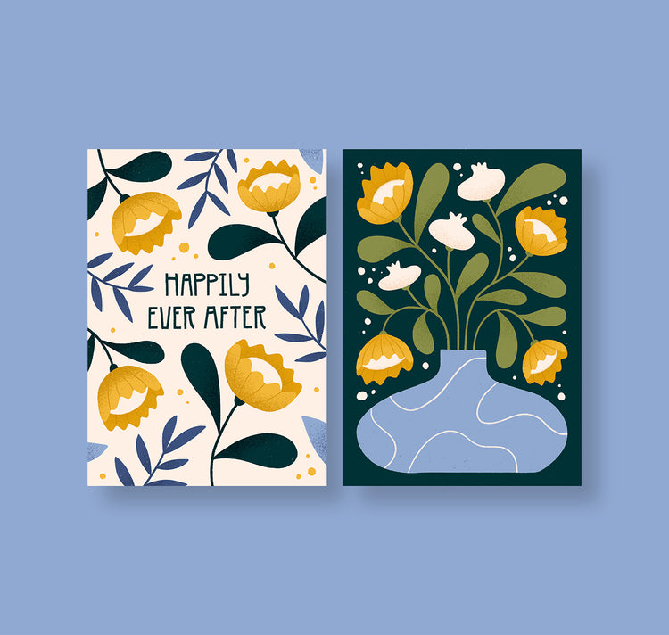 Carmen Saguer - Postkartenset "Hochzeit"