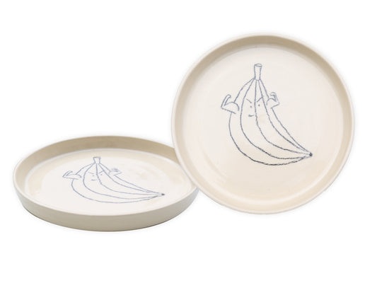 eifach öppis x bol maman - Teller "Banane" (Unikat)