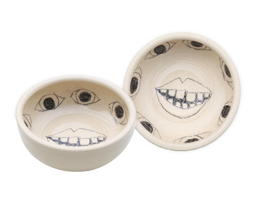 eifach öppis x bol maman - Schale "Mund" (Unikat)