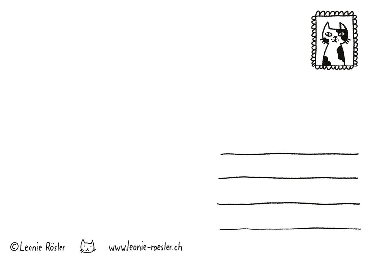 Leonie Rösler - Cartolina "JA-Spitz"